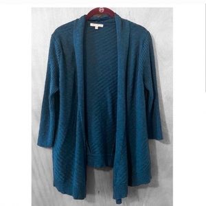Skies Are Blue Waterfall Knit Cardigan Sweater